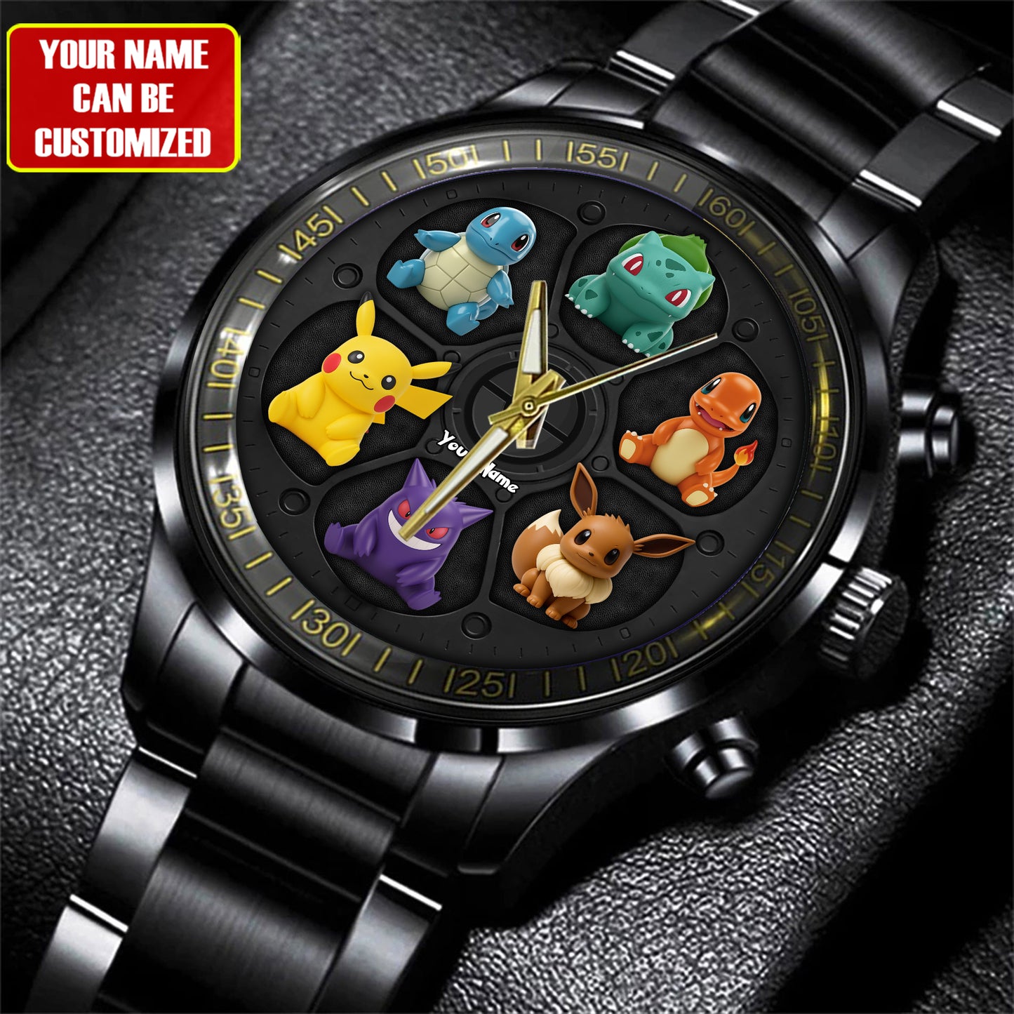Cute Creature Squad – Personalized Custom Name Watch for Fans