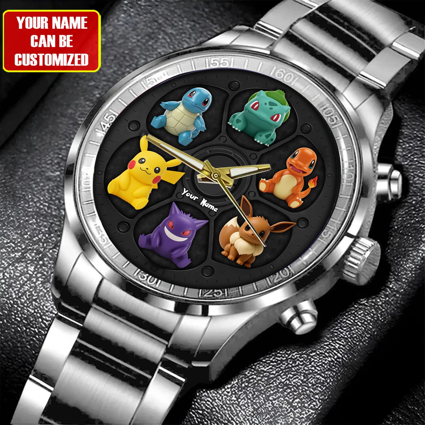 Cute Creature Squad – Personalized Custom Name Watch for Fans