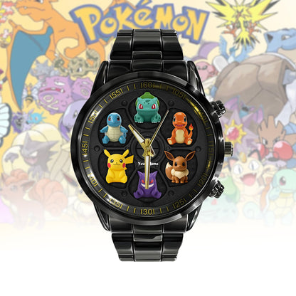 Cute Creature Squad – Personalized Custom Name Watch for Fans