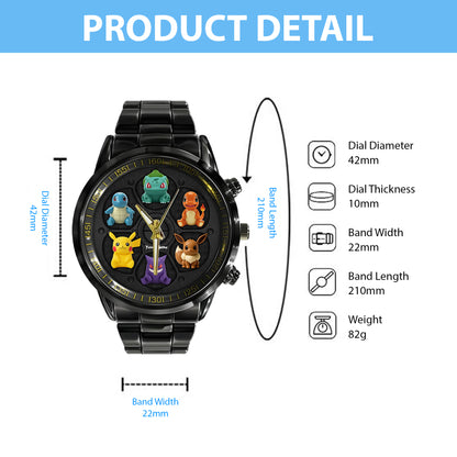 Cute Creature Squad – Personalized Custom Name Watch for Fans