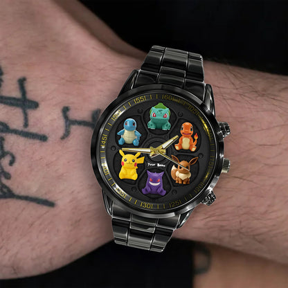 Cute Creature Squad – Personalized Custom Name Watch for Fans