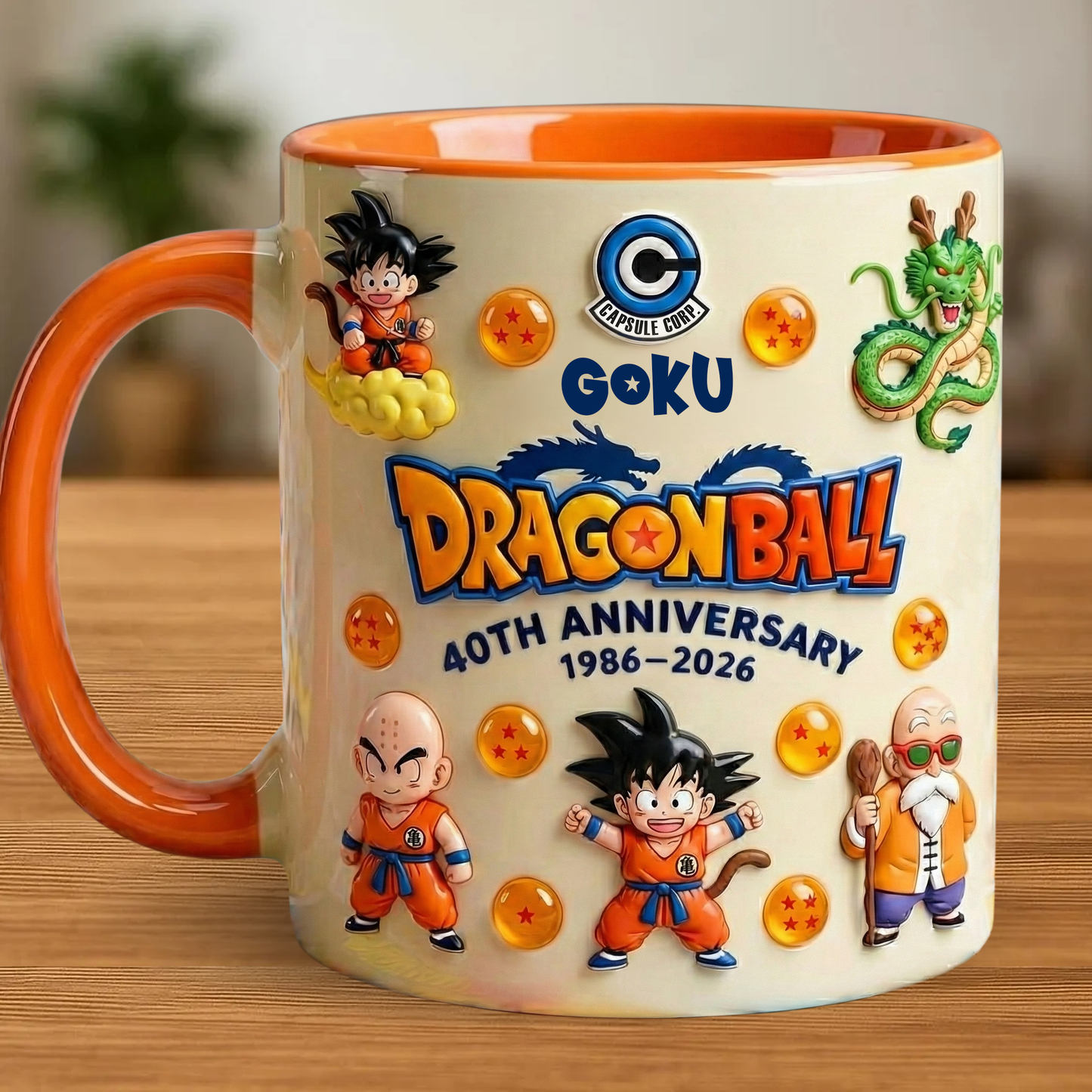 Legendary Warrior - Personalized Seven Balls Accent Mug