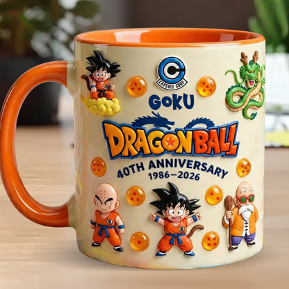Legendary Warrior - Personalized Seven Balls Accent Mug
