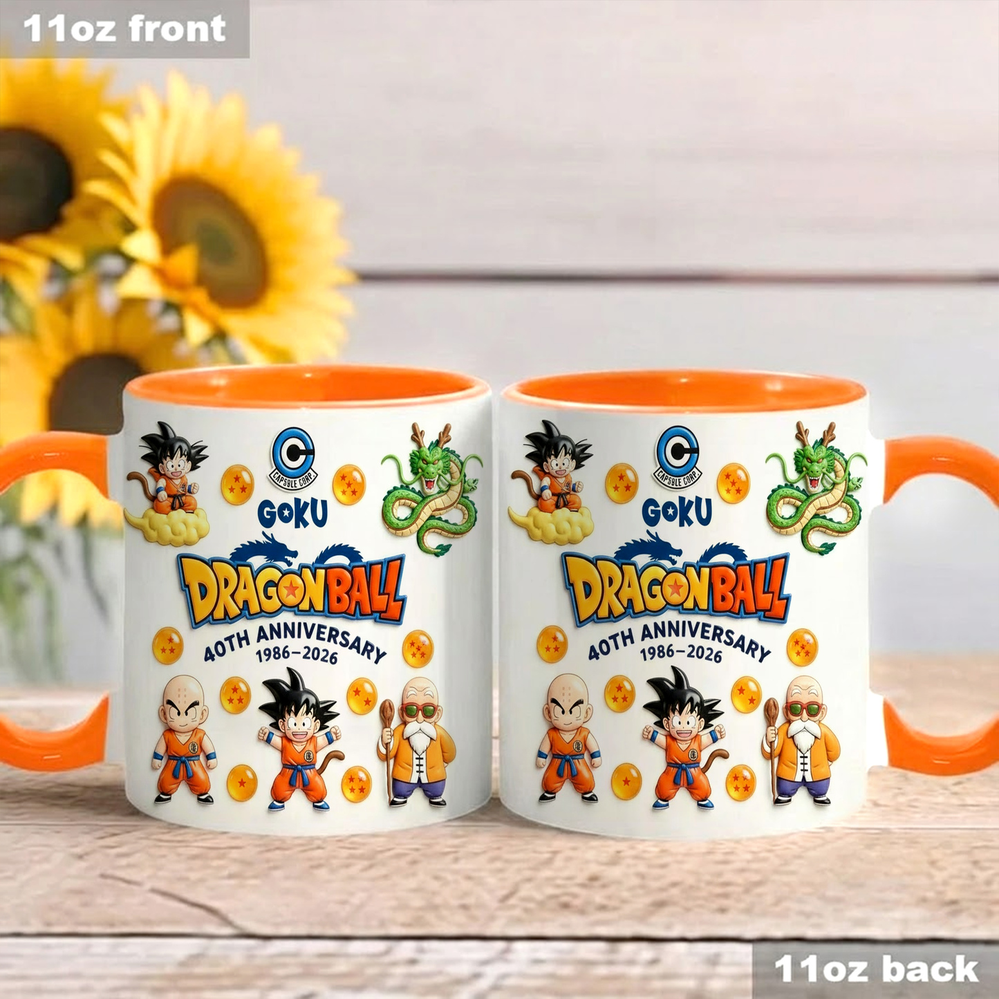 Legendary Warrior - Personalized Seven Balls Accent Mug