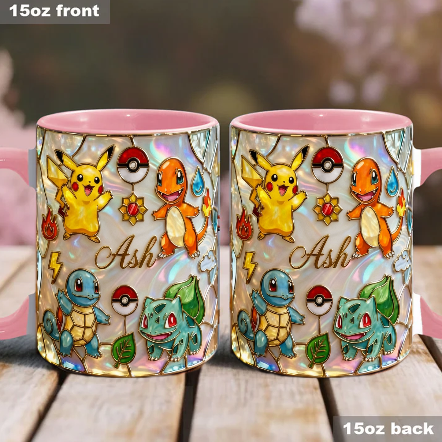 Cute Monster Friends - Personalized Monster Trainer Accent Mug