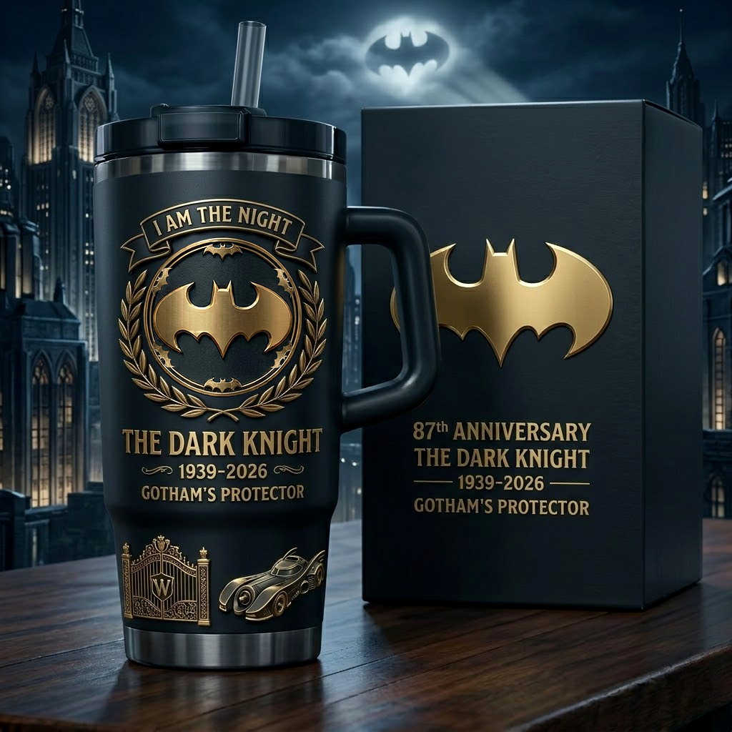 Dark Knight - City Protector Insulated Tumbler
