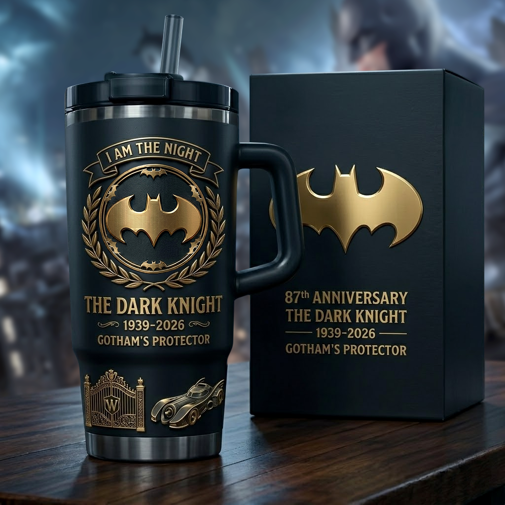 Dark Knight - City Protector Insulated Tumbler