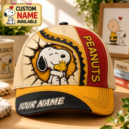 Best Friends Forever Puppy & Bird Cap – Custom Name Edition