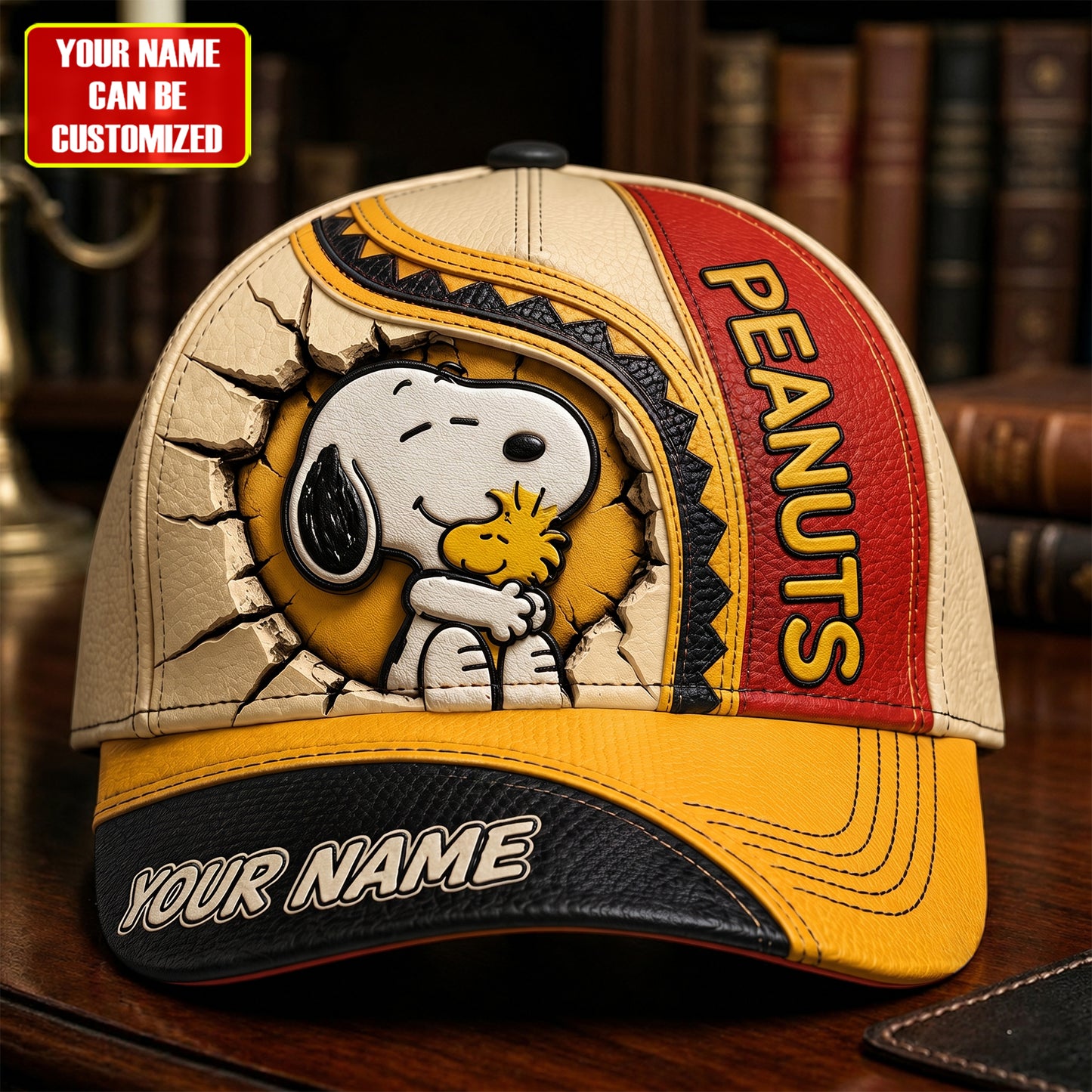 Best Friends Forever Puppy & Bird Cap – Custom Name Edition