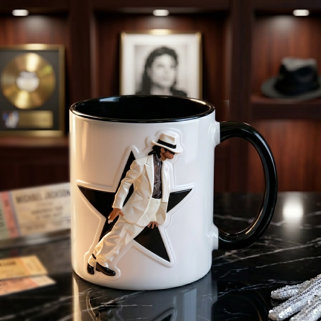 Retro Pop Music Legend Coffee Mug