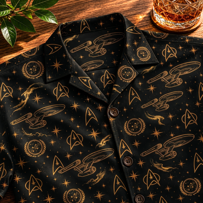 Star Fleet Hawaii Shirt Beach Short
