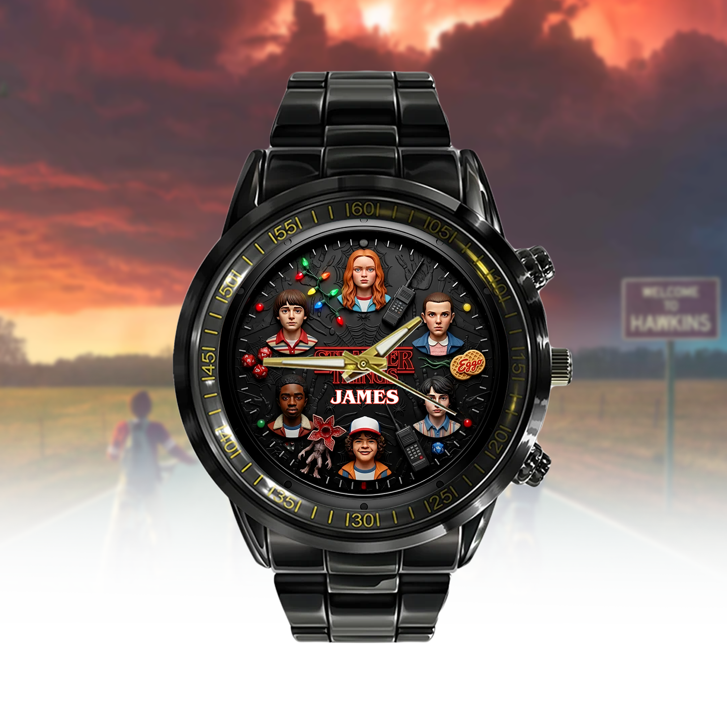 Mystery World - Personalized Strange Movie Hand Watch