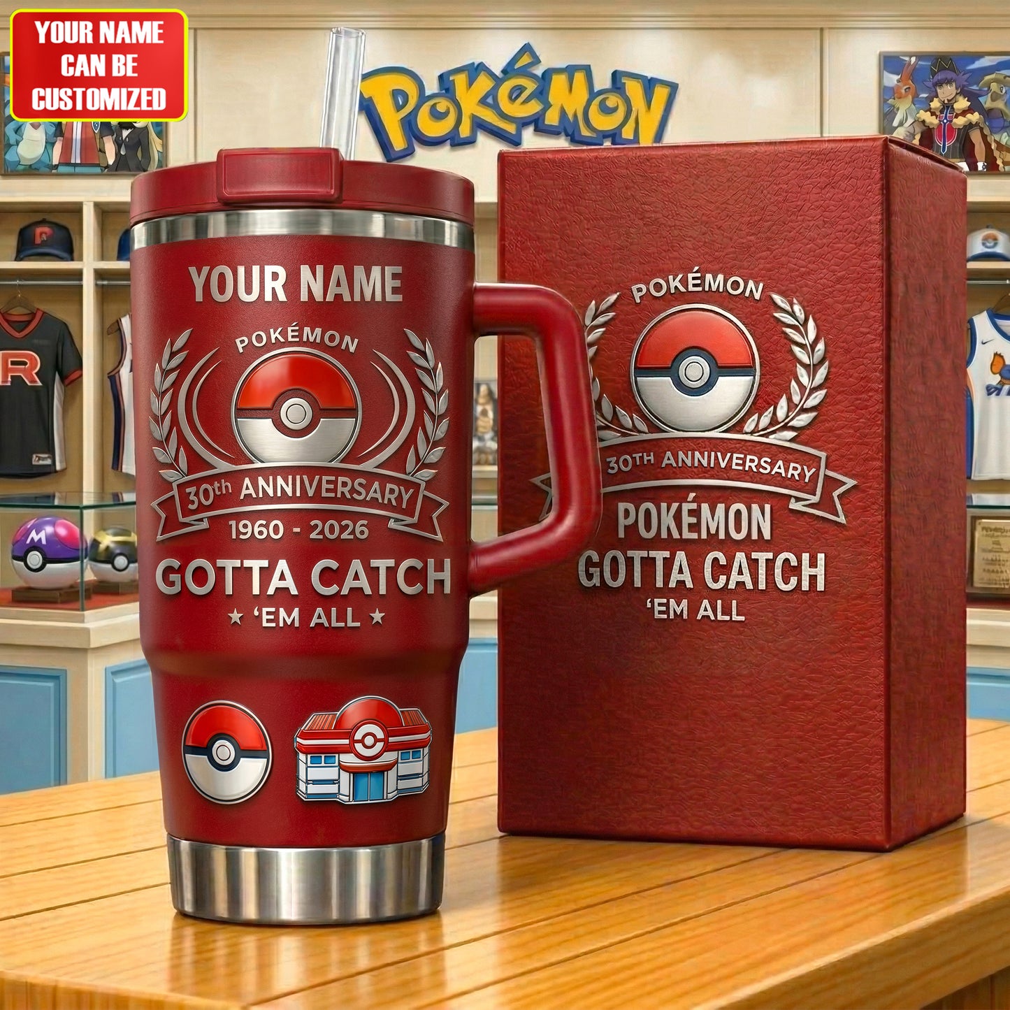 Monster Catcher - Personalized Monster Trainer Insulated Tumbler