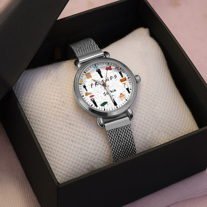 Iconic Film Series Central Perk - Personalized Christmas Film Women Hand Watch
