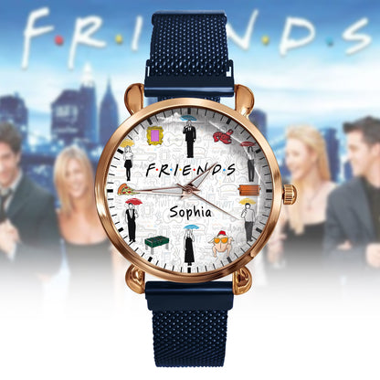 Iconic Film Series Central Perk - Personalized Christmas Film Women Hand Watch