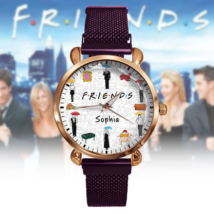 Iconic Film Series Central Perk - Personalized Christmas Film Women Hand Watch