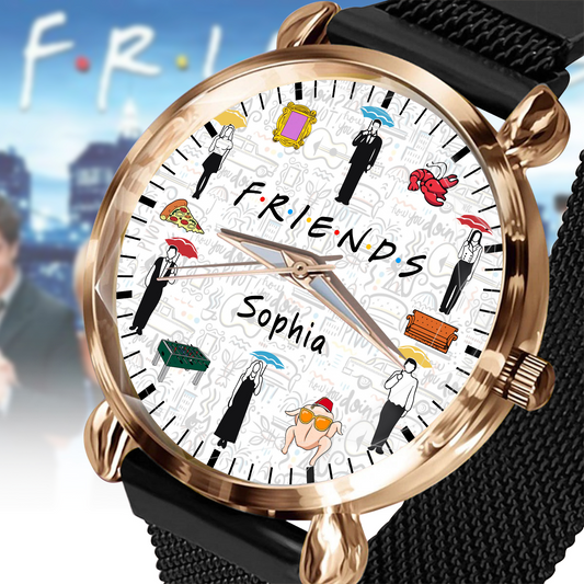 Iconic Film Series Central Perk - Personalized Christmas Film Women Hand Watch