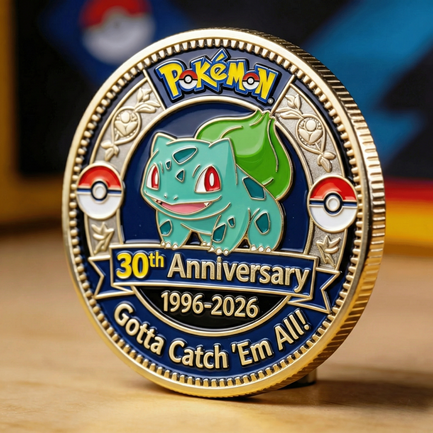 Monster Trainer 30th Anniversary Commemorative Coin – Collector Challenge Token