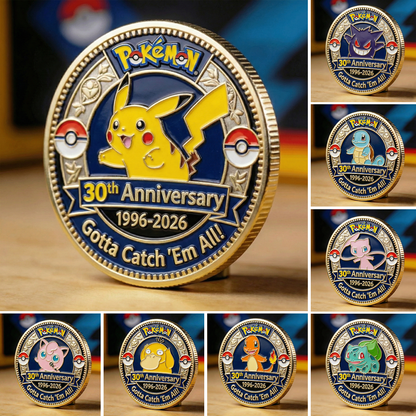 Monster Trainer 30th Anniversary Commemorative Coin – Collector Challenge Token