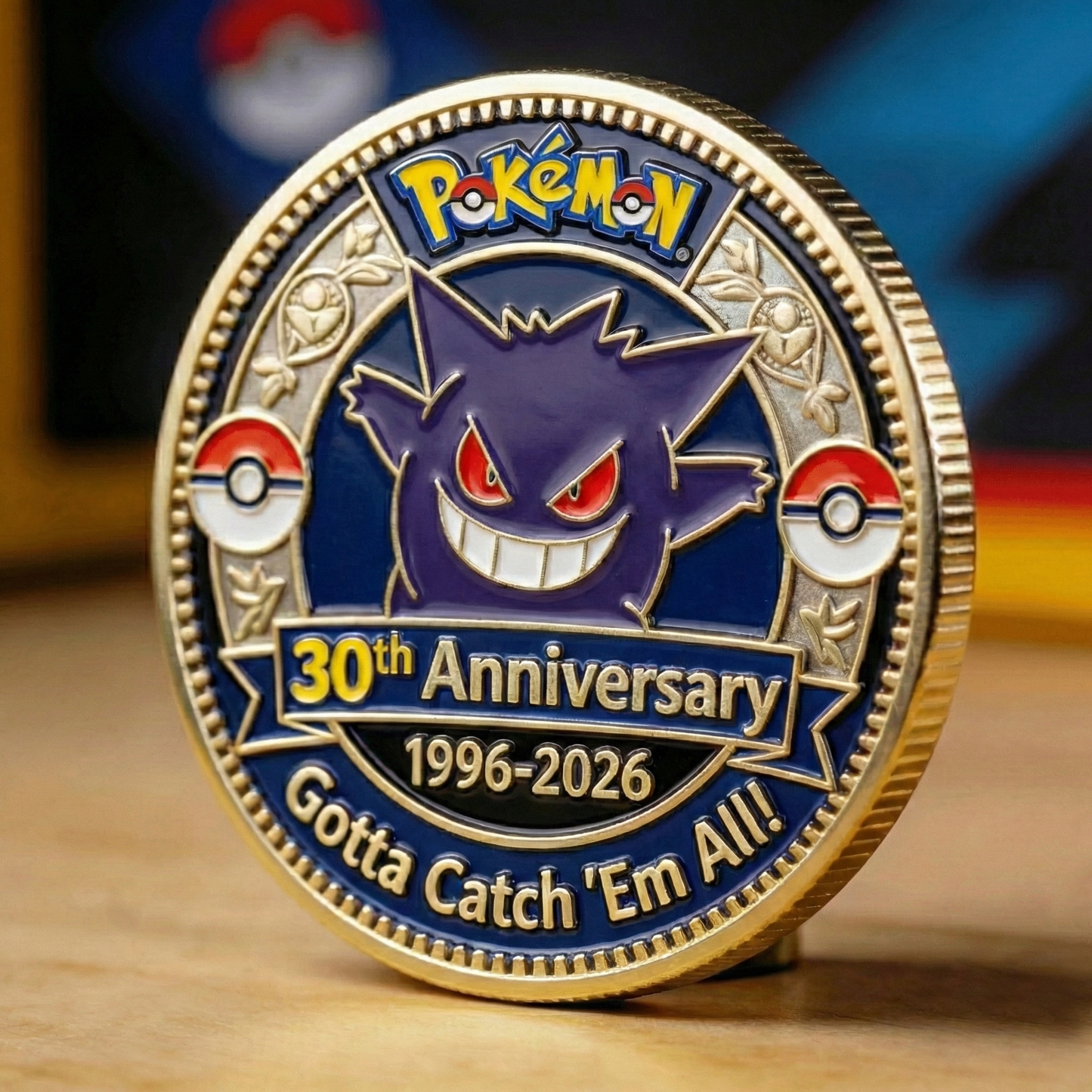 Monster Trainer 30th Anniversary Commemorative Coin – Collector Challenge Token