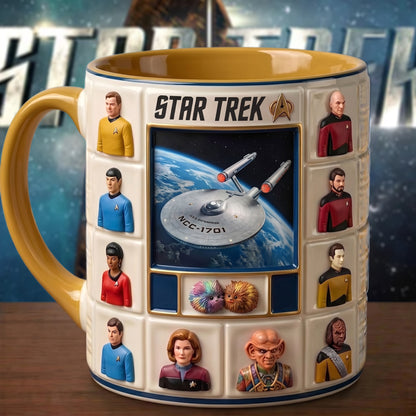 Cosmic Voyage Team Mug - Personalized Gift For Space Lovers