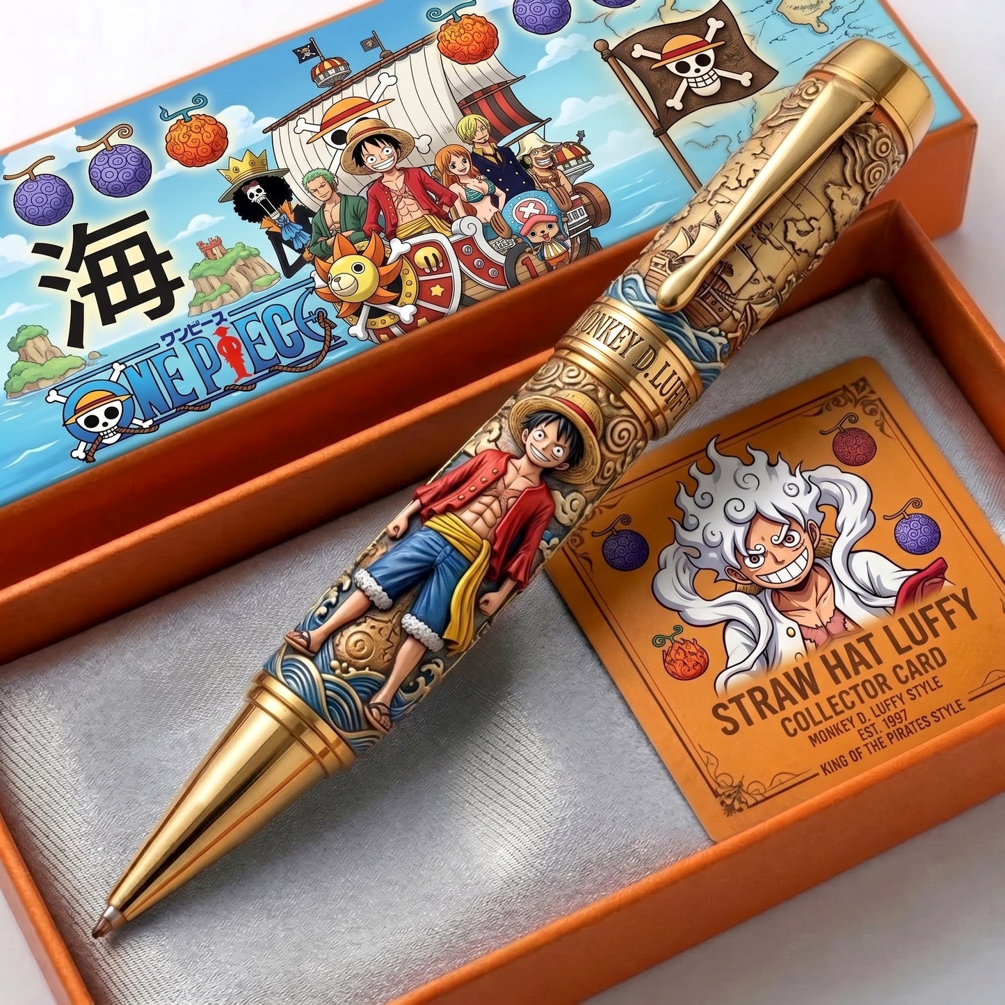 Pirate King Journey - Personalized Straw Hat Pen