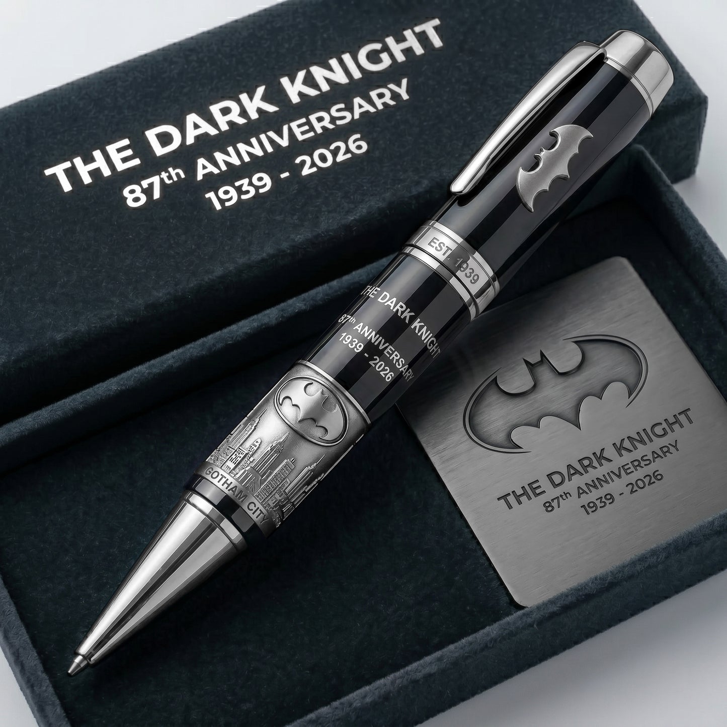 Night Vigilante - Personalized Bat Knight Collector Ballpoint Pen