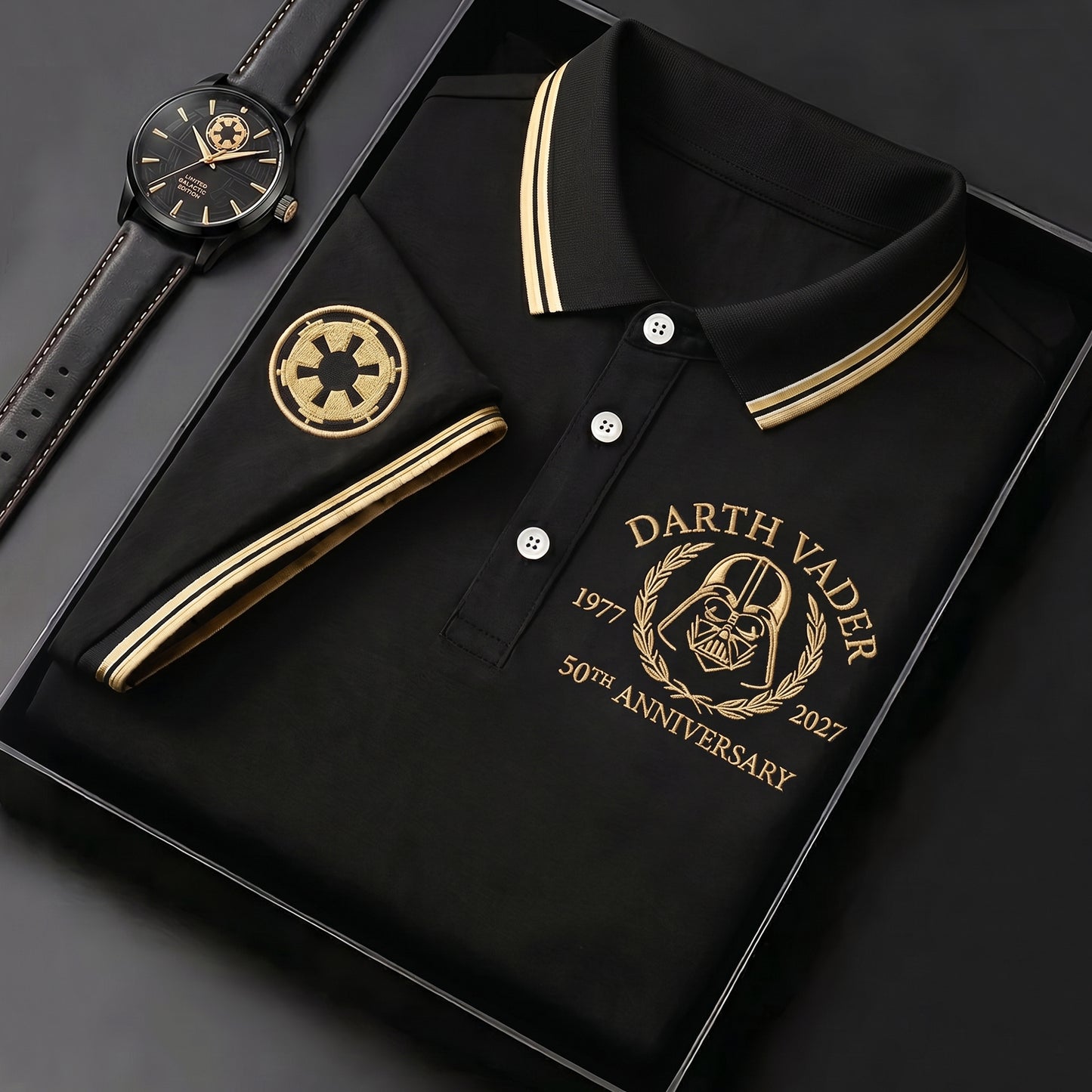 Dark Space Lord - Personalized The Force Polo Shirt