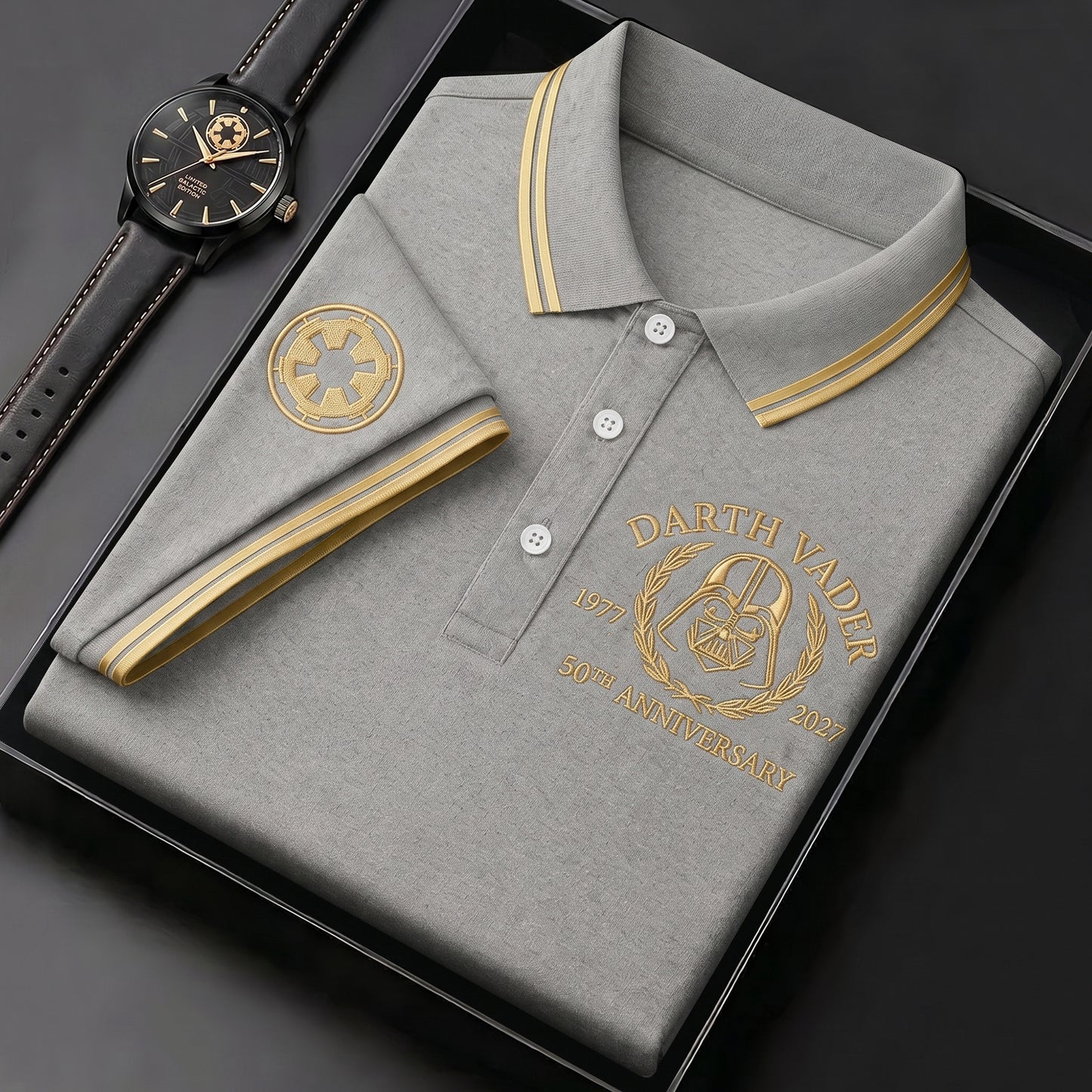 Dark Space Lord - Personalized The Force Polo Shirt