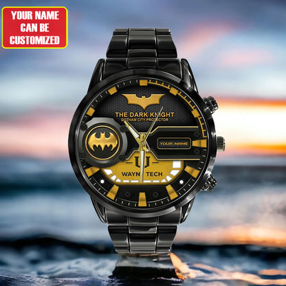 Personalized Dark Hero Watch – Unique Gift for Fans