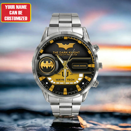 Personalized Dark Hero Watch – Unique Gift for Fans