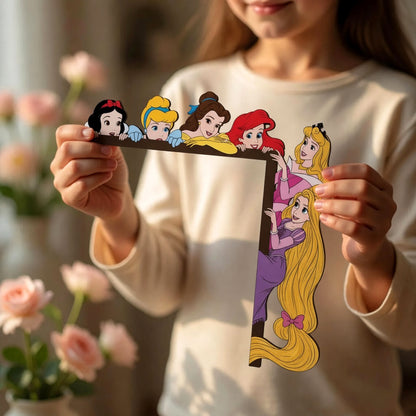Royal Princess Door Corner Decor – Enchanted Fairy Tale Home Decoration