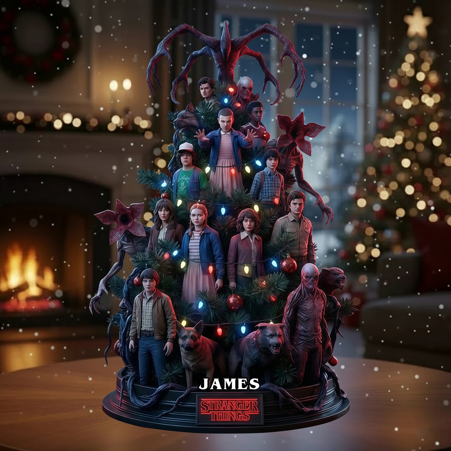 One Last Adventure – Personalized Strange Movie Custom Shaped Acrylic Plaque