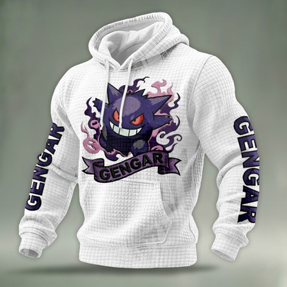 Fantasy Creature Fabric Hooded Sweatshirt