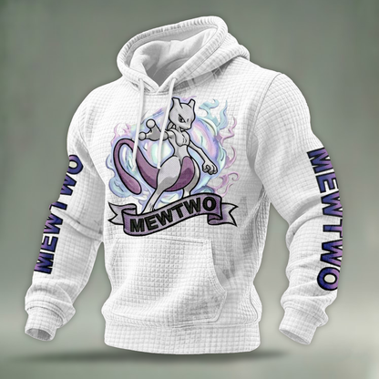 Fantasy Creature Fabric Hooded Sweatshirt