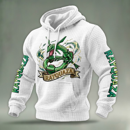 Fantasy Creature Fabric Hooded Sweatshirt
