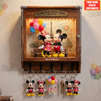 Forever Together - Personalized Mouse Key Hanger