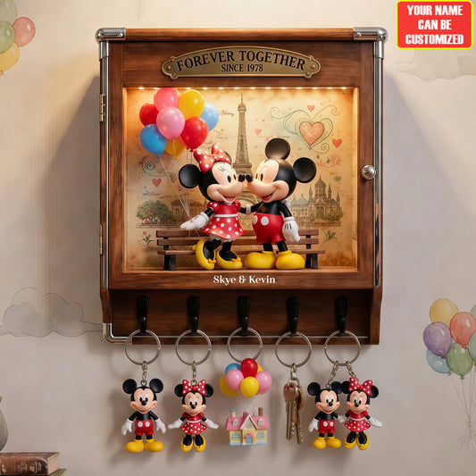 Forever Together - Personalized Mouse Key Hanger