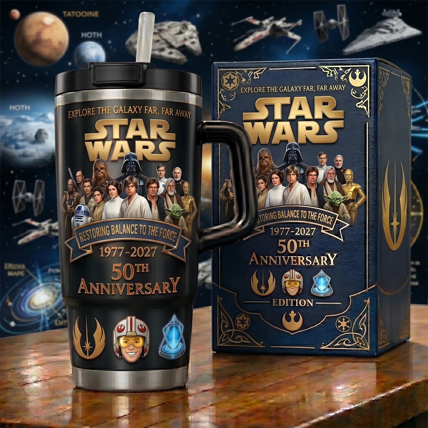 Cosmic Force Anniversary - The Force Insulated Tumbler