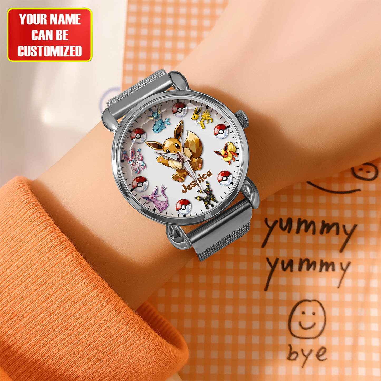 Fantasy Creature - Personalized Monster Trainer Women Hand Watch