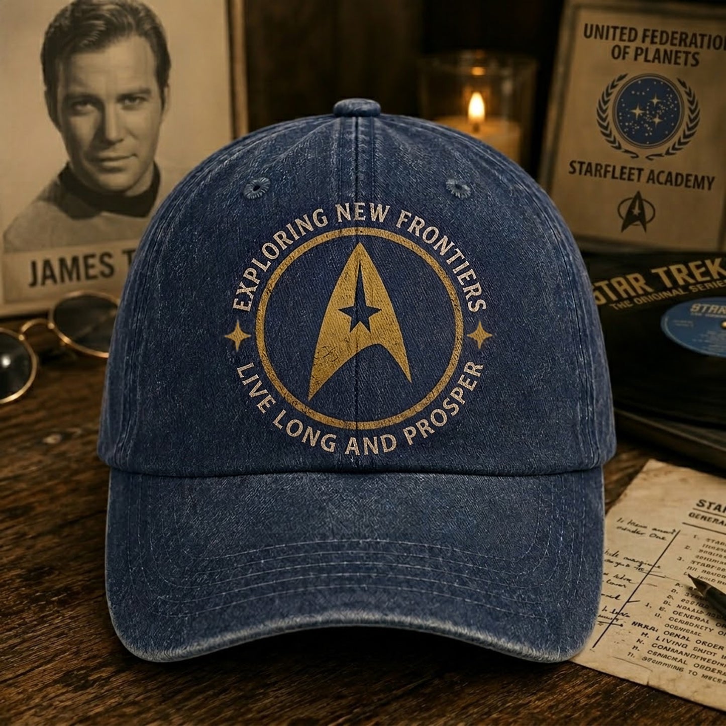 Space Command - Personalized Star Adventure Classic Cap