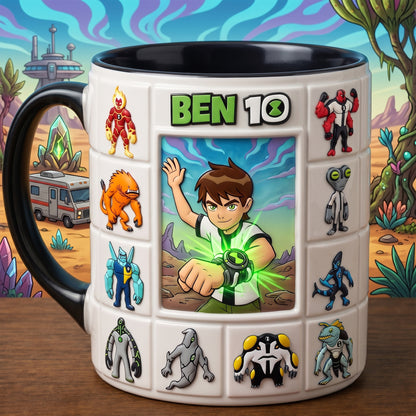 Alien Transformation Hero Mug – Sci-Fi Adventure Fan Gift