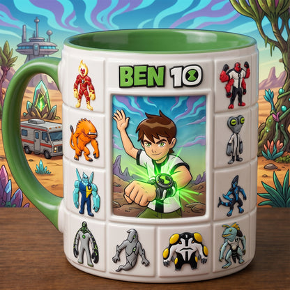 Alien Transformation Hero Mug – Sci-Fi Adventure Fan Gift