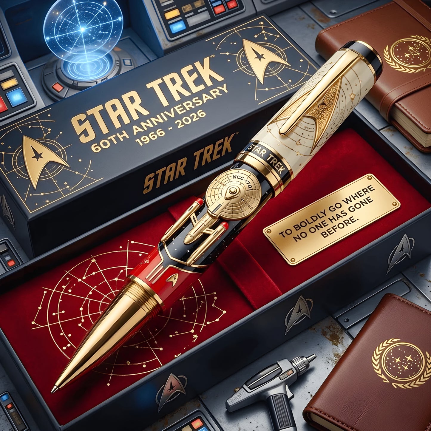Space Starship - Personalized Galaxy Fleet Pen