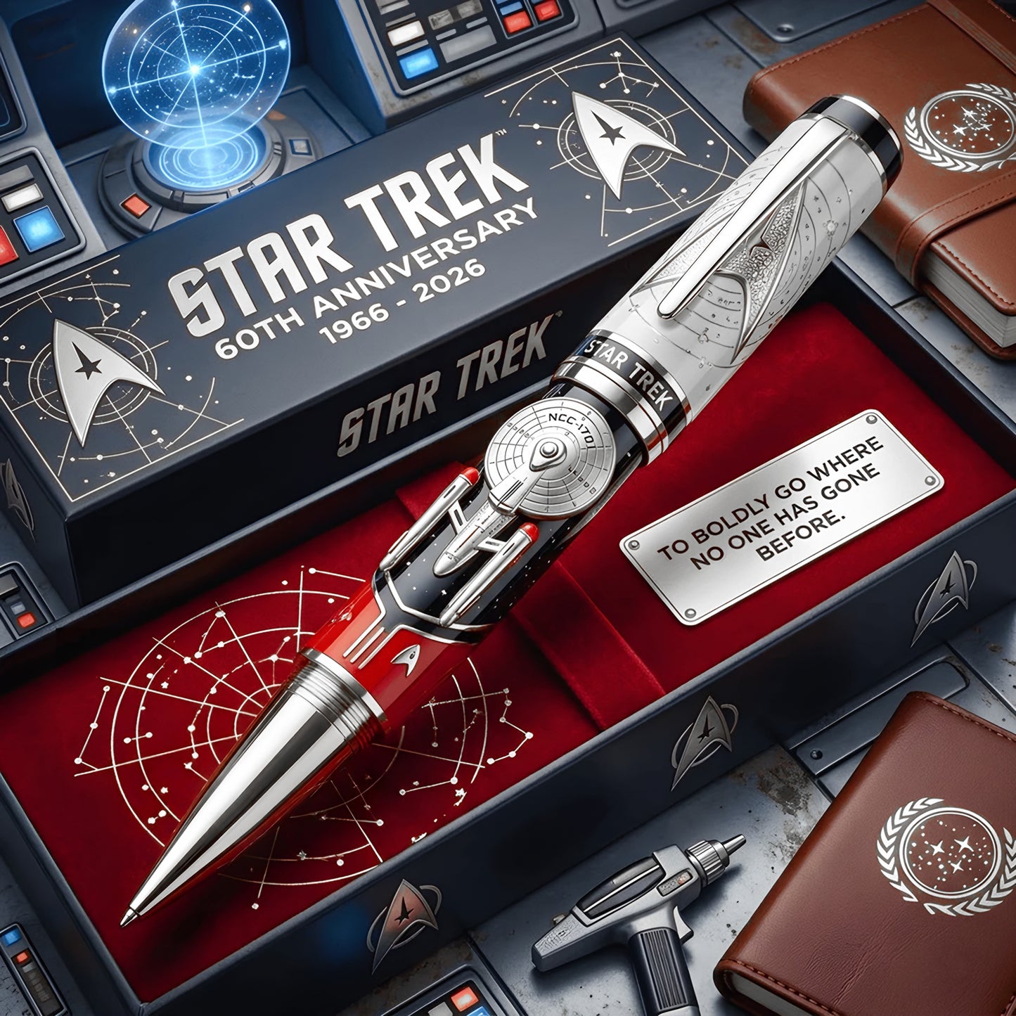 Space Starship - Personalized Galaxy Fleet Pen