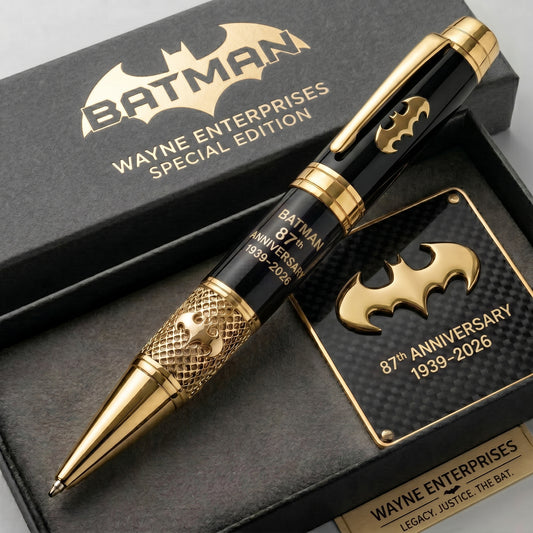 Gothic Bat – Luxury Hero Style Writing Pen Gift for Fans