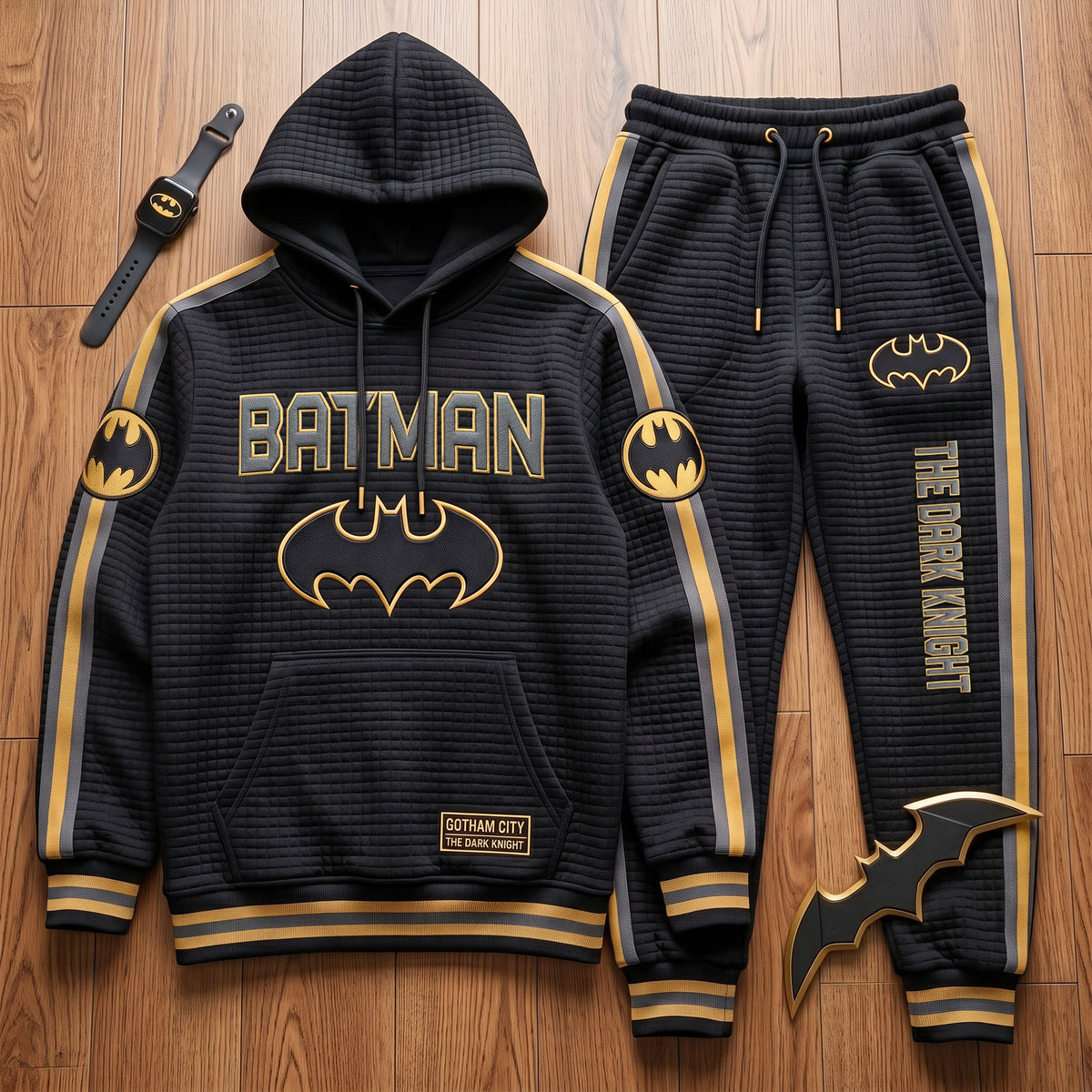 Dark Vigilante New Style Hoodie and Sweatpants set