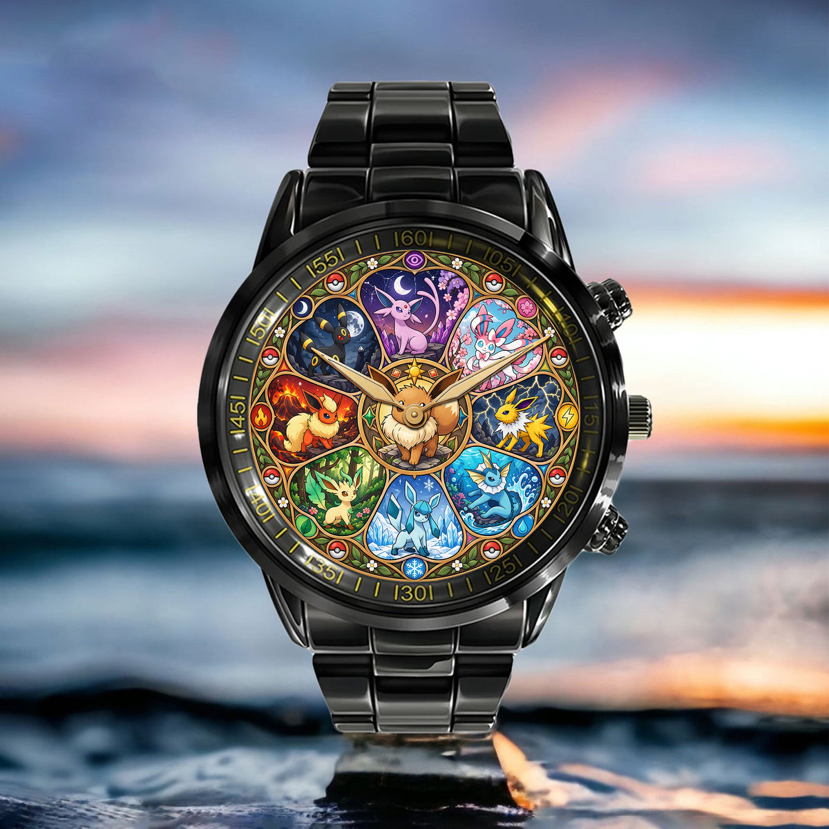Elemental Creature Evolution Watch – Colorful Fantasy Collector Gifts For Fan