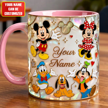 Magic Friends - Personalized Mouse Accent Mug