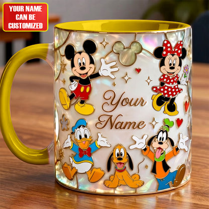 Magic Friends - Personalized Mouse Accent Mug